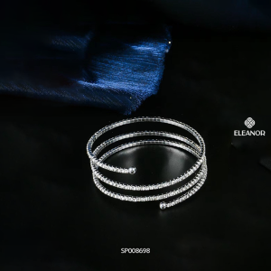 Vòng tay nữ Eleanor Accessories đính đá lắc tay nhiều vòng basic phụ kiện trang sức 8698