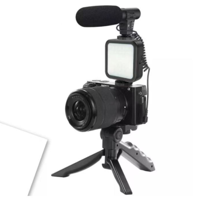 Tripod Vlog Camera Kit Smartphone Vlog Tripod Kit VK-30 Advanced