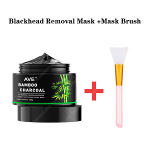 BUY 1 TAKE 2 Bamboo Charcoal Blackhead Removal Mask Nose Mask Salicylic Acid Deep Cleansing Facial Care Skin Care Mask 120g