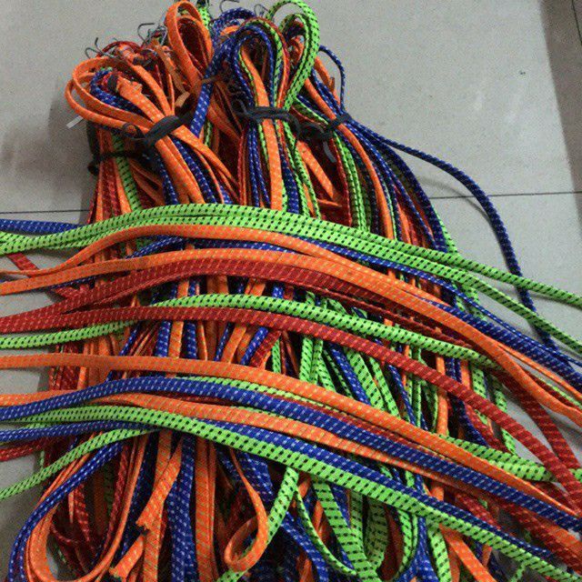 COMBO 2 Dây ràng, dây chun - 1 móc, dây buộc đồ, dây chằng cao su