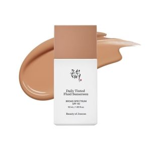 Beauty of Joseon Daily Tinted Fluid Sunscreen SPF40 50ml 5 Shades Tinted Sunscreen Foundation 2-in-1 UV Protection Lightweight no whitecast non-greasy