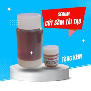 Serum tái tạo thay da nhân sâm loại bỏ nám mụn tàn nhang kèm giảm sưng đỏ giúp nhanh hơn mụn cám cải thiện da chay lì mang lại hiệu quả