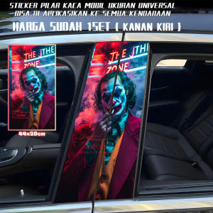 Ready Stock Car sticker PE film Cover Stripe Car Door Center 141 Joker Column Pillar sticker Car Window Middle