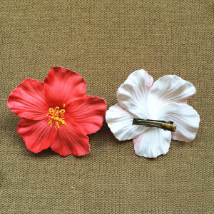 Hawaiian Hibiscus Hair Clip Beautiful Beach Holiday Artifact Flower Hairpin Clips Side Bangs Clip Hair Accessories