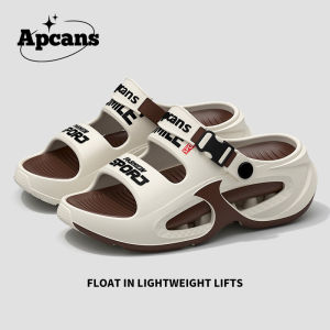 [Free Shipping] 2026 MenS Fashionable Versatile Beach Slippers Outdoor Indoor Trendy Youth Thick-Soled Anti-Odor Anti-Slip Sandals