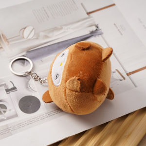 Cute KT cat transformation pack plush bag pendant Katie hello kt cat plush toy couple keychain doll
