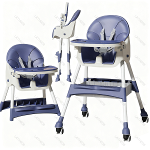 เก้าอี้เด็กกินข้าวพกพา เก้าอี้กินข้าวเด็ก เก้าอี้กินข้าวเด็กพับได้ เก้าอี้ กิน ข้าว เด็ก 6 เดือนขึ้นไป ดีไซน์ทันสมัย