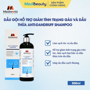 Dầu gội hỗ trợ giảm tình trạng gàu và dầu thừa Mediworld Anti-Dandruff Shampoo
