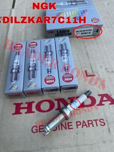 BUSI NGK LASER IRIDIUM DILZKAR7C11H ASLI CITY GN5 HATCHBACK BRV DG3 HRV RV3 RS PRESTIGE 2022 2023 2024 2025 HONDA 12290-5WJ-A01 ORIGINAL ORISINIL SILVER JAPAN PLUG HOLE COIL SPARK TOP BLOCK CYLINDER HEAD COVER KLEP