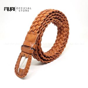 FIURI - SABUK RAJUT HITAM IKAT PINGGANG WANITA MODEL ANYAM - SABUK KULIAH KERJA PEREMPUAN - SABUK CEWEK FASHION KOREA TRENDY MURAH PROMO DISKON - SABUK KELABANG