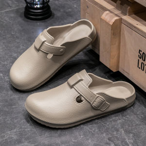 ZenShoe ฤดูร้อนผู้หญิงยอดนิยมทุกวันในร่มลื่นแฟชั่นทนต่อการสึกหรอรองเท้าแตะพื้นหนาสำหรับผู้ชาย