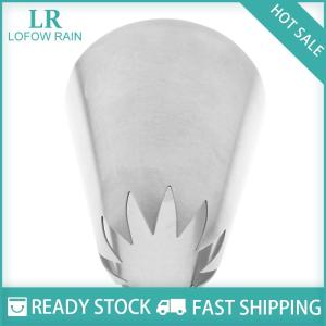 LF Wholesale✨Flash Sale ✨ #C10 Large Size Piping Nozzle Cake Cream Decor Icing Tips 10 Teeth Close Star