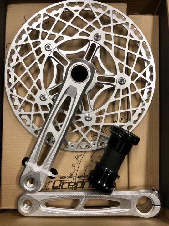 Litepro Edge Crank Litepro 54t Litepro Edgepro Integrated Crankset