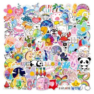 (🇸🇬 Local seller)Holographic Shiny Stickers Cute Animal Stickers Kawaii Stickers for Girls Teens Kids Stickers Perfect for Crafting and Decoration
