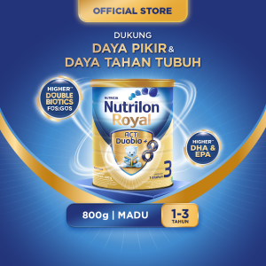 Nutrilon Royal 3 Madu 800 gr - Susu Pertumbuhan Bubuk untuk Usia 1-3 Tahun