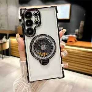 Case Ring Gyro Samsung Galaxy S24 S25 FEPLUSULTRA With Fidget Spiner