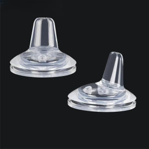 POTIKA 5cm หลอดหัดดูดสำหรับขวดคอแคบ ขวดนมซิลิโคนคอกว้างจุกนมธรรมชาติป้องกันอาการท้องอืด วัสดุ เด็กปลอดภัยใช้ความมั่นใจ เด็กต้องมี