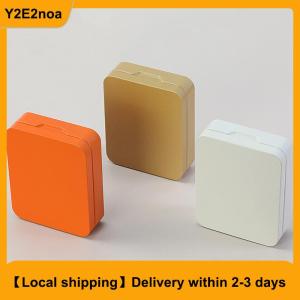 【Local shipping】 New Tin Storage Boxes Small Metal Storage Box Jewelry Keys Coins Box Wedding Candy Storage Tin Can Organizer