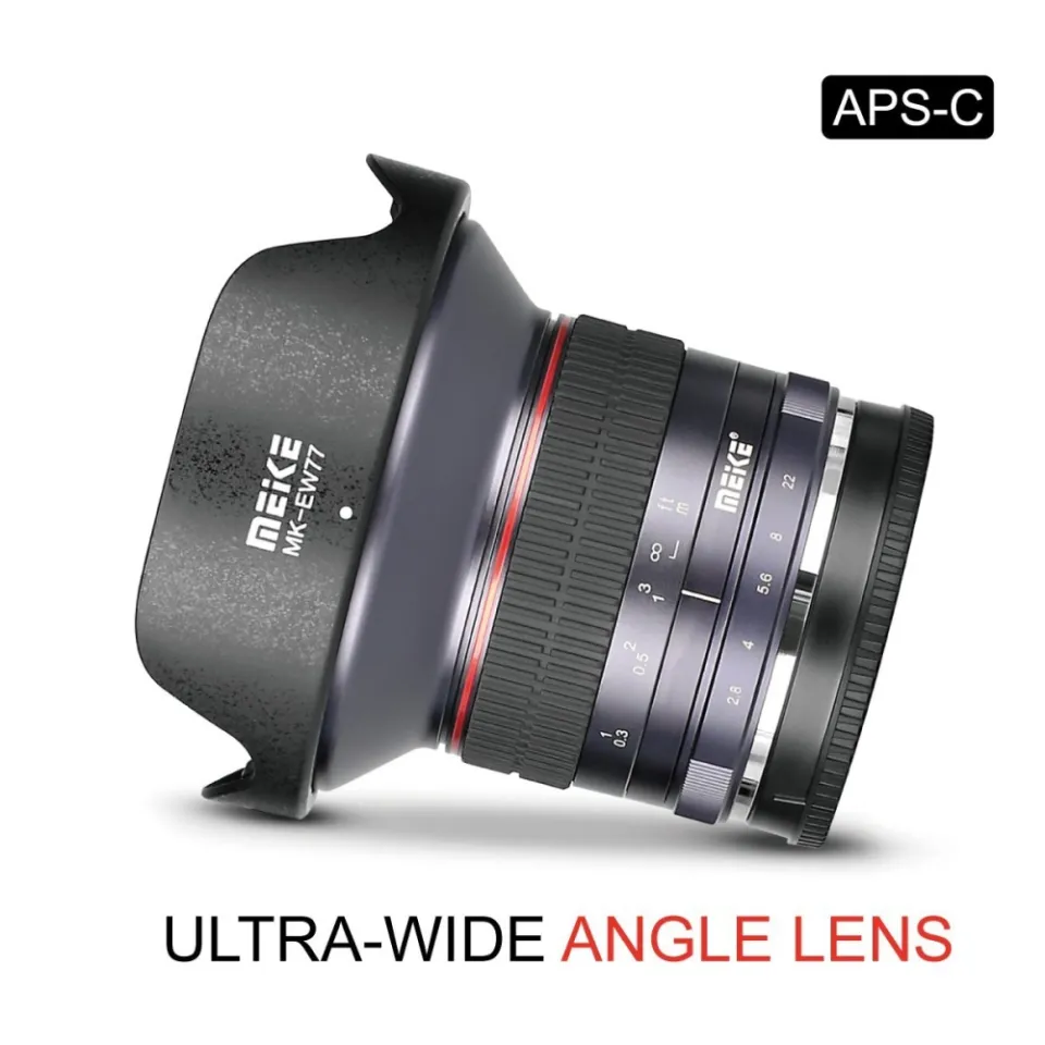 Meike 12mm Ultra Wide Angle Manual Focus Prime Lens (E-Mount