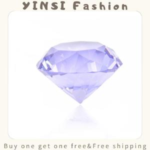 YINSI Shape Paperweights Facet Jewel Wedding Decor Gift 30mm