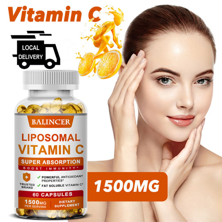 Vitamin C 1500MG-kekebalan, pemeliharaan daya tahan tubuh, antioksidan