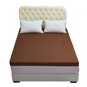 Bed Protector Waterproof Mattress Protector Bed Foam Cover Fitted Bedsheet Waterproof Foam Mattress Cover With Zipper Single Double Full Queen King Sizes Cover Bedsheet Protector