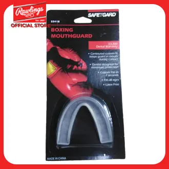 SAFETGUARD 5541B Boxing Mouth Guard (Clear) / Boxing Accessories / Sports Accessories / Protective Gear