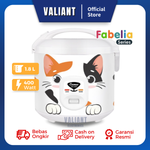 Cosmos Rice Cooker Non Stick Magic Com 3in1 CRJ-3307 Fabelia Series - 1.8 Liter