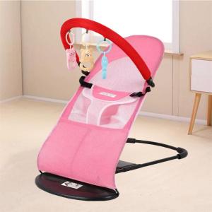 CH96shop เก้าอี้โยก 0-18เดือน เปลนอนเด็ก ที่นอนเด็ก ของใช้เด็ก สีชมพู สีแดง เด็กผู้ชาย เด็กหญิง