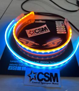 LAMPU LED ALIS RUNNING 30CM SLIM ALIS DRL FLEKSIBEL 30CM 2MODE WATERPROOF 12V TERMURAH