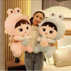 ĐỒ CHƠI KHỦNG LONG NHỒI BÔNG THÚ BÔNG KHỦNG LONG ÔM SỮA VẢI MINISO CAO CẤP MẪU MỚI