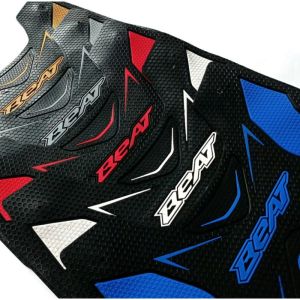 Karpet Monster Motor Honda Beat FI New Bahan Karet Elastis & Pijakan Alas Kaki Motor Beat CBS Street Deluxe