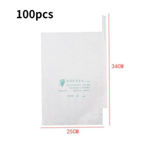 100Pcs Fruit Bag Transparan / Pembungkus Buah Kantong Jaring / Fruit Cover