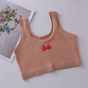 【ส่งจากไทย】เสื้อซับในเด็ก ยกทรงเด็กผู้หญิง สปอร์ตบรา ผ้าฝ้ายระบายอากาศ อายุ 8-16 ปี