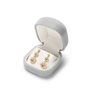 Oirlv Wedding Ring Box Bangle Pendant Display Box Earrings Storage Box Velvet Jewelry Organize Necklace Bracelet Box H165