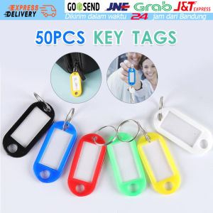 50 Pcs Key Ring Joyko Gantungan Kunci Nama Label Key Tag Hotel Nomor Kamar Key Ring