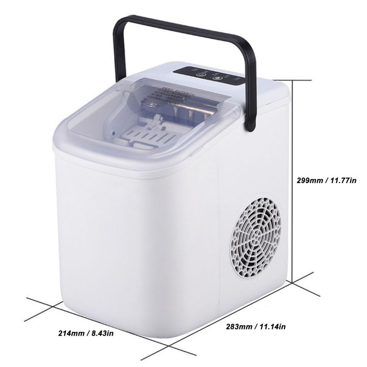 Countertop Ice Maker Wide Application Transparent Window Ice Pellet ...
