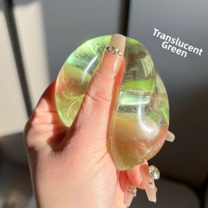 FELIZ Trong suốt Đồ chơi bóp hình mạch nha Mô phỏng mềm mại Tính dẻo Maltose mô phỏng mềm mại Mô phỏng giác quan Đồ chơi giảm căng thẳng để thư giãn cho người mắc chứng ADHD và tự kỷ