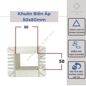 Gông Quấn Biến Áp Cho Fe 50mm Khuôn Biến Áp Cốt Quấn Đổi Nguồn Kích Cơ
