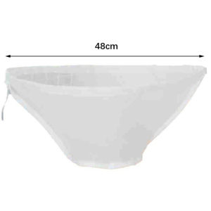 Food Filter Reusable Mesh Soy Milk Strainer Juice Nut Milk Tea Nylon Filter Bag Bowl-shaped Food Coffee Filter Vegetable Squeezing Water Bag