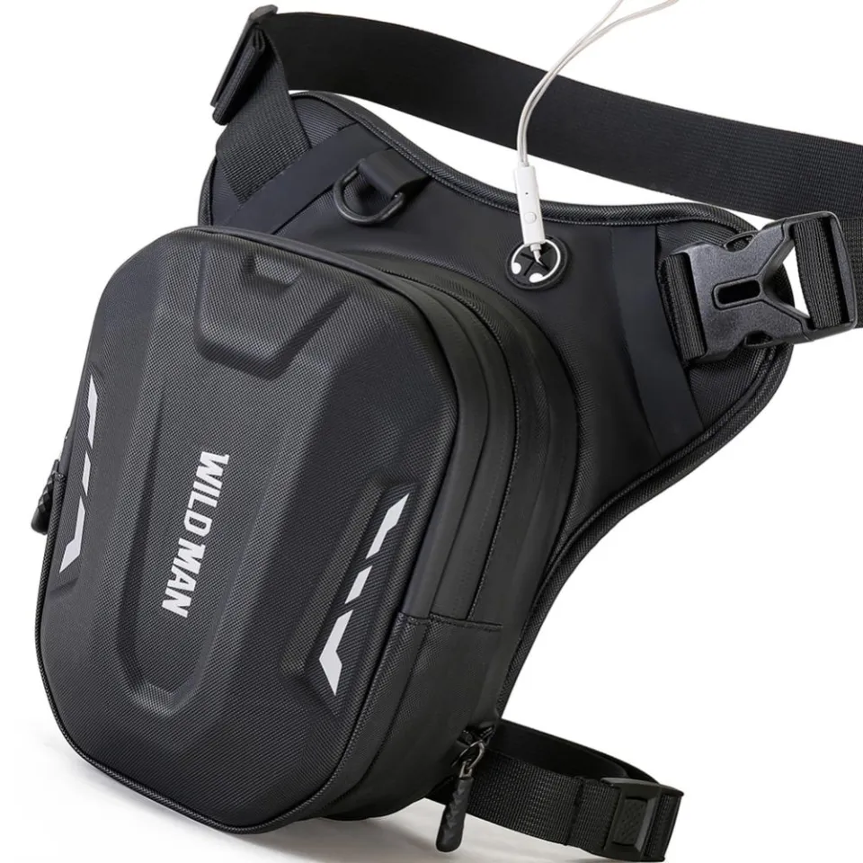 Motorcycle Bag Motorcycle Drop Leg Side Bag Motorbike Hip Bum Pack