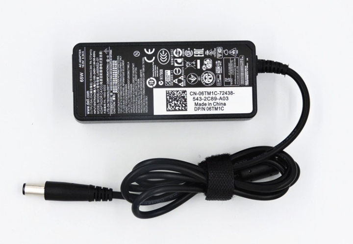 Chargeur Dell 65W 19.5V Pour Latitude E6410, E6440, E6500, E7240 - Neuf
