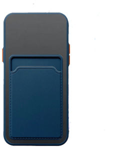 MOR SoftCase Vivo Y21Y21s Y33s Colored Clear With Card Slot Casing Holder Simpan Kartu