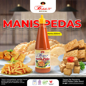 Sambal Cabe Rawit Balado 72 Super Pedas 300 ml