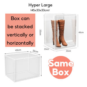 Full Acrylic Bag Display Box Blindbox POPMART Figurine Storage Cosmetic Organizer Magnetic Remote Control LED Light Case