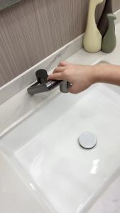 Factory Ready Stock Foldable Faucet 304 Stainless Steel Hot and Cold Kitchen Basin Faucet Hidden Vegetable Wash Basin Stainless Steel Sink FaucFast shipping