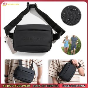 Winnereco PU Outdoor Chest Bag Stylish Crossbody Bag Large Capacity Multifunctional Shoulder Bag Hobo Sling Bag Outdoor Travel Bag