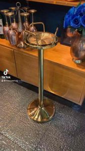 Golden wine bucket stand 75 cm. ขาตั้งถังแช่ไวน์สีทอง ขาตั้งถังน้ำแข็งสีทอง ขาตั้งถังแชมเปญสีทอง ขาตั้งถังแชมเปญ ขาตั้งถังแชมเปญทอง ขาตั้งถังแชมเปญ ทอง - Lazada