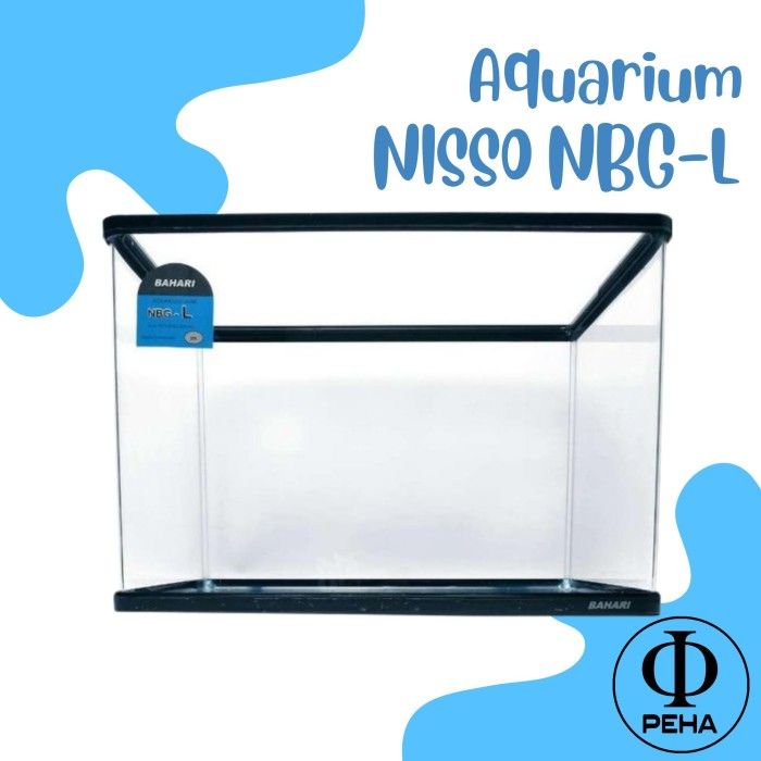 Aquarium Lengkung Nisso Akuarium Kaca Japan Standar NBG-L | Lazada