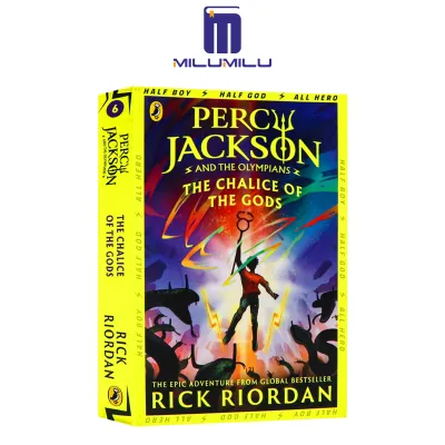 Percy Jackson and the Olympians: The Chalice of the Gods Paperback by Rick Riordan Original English books